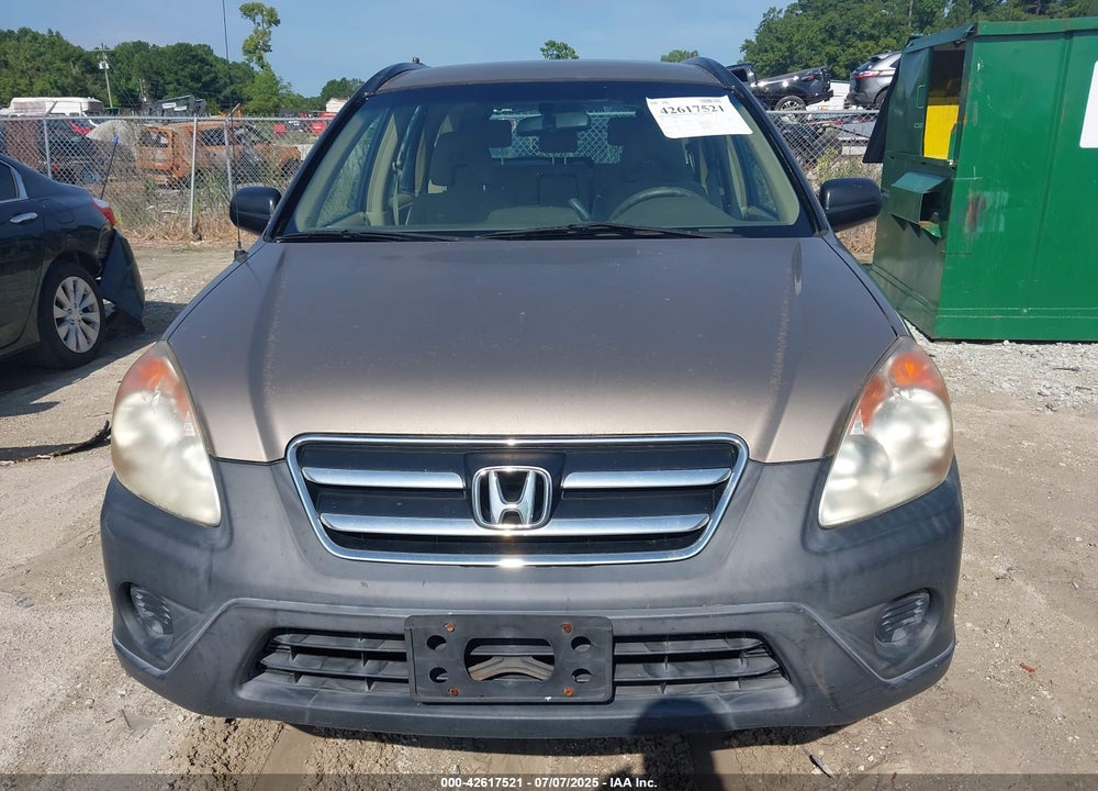 2005 HONDA CR-V LX VIN: SHSRD68505U301755
