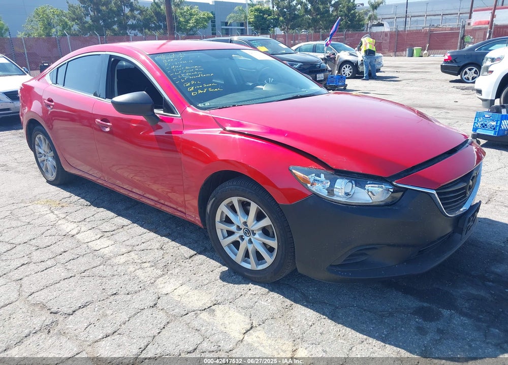 2015 MAZDA 6 I SPORT VIN: JM1GJ1U56F1220043