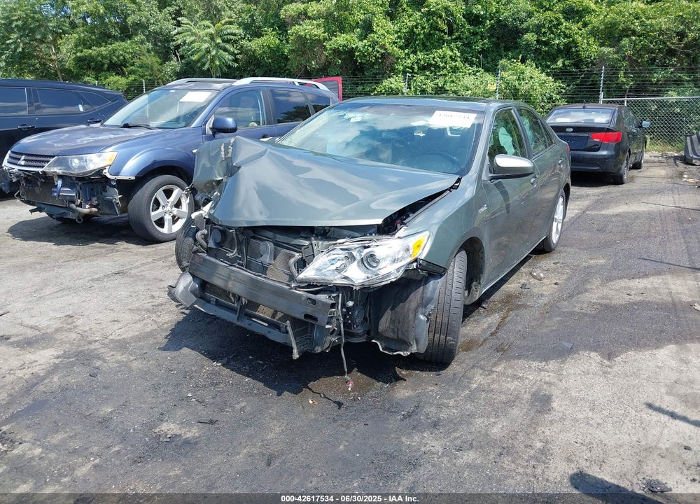 2012 TOYOTA CAMRY HYBRID XLE VIN: 4T1BD1FK6CU043407