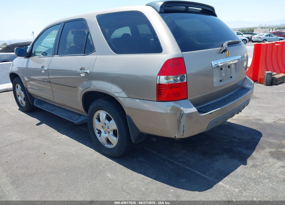 2003 ACURA MDX VIN: 2HNYD18283H531072