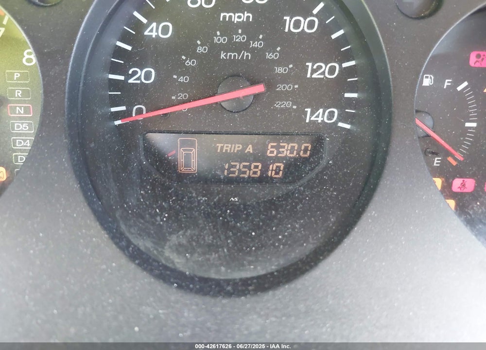 2003 ACURA MDX VIN: 2HNYD18283H531072