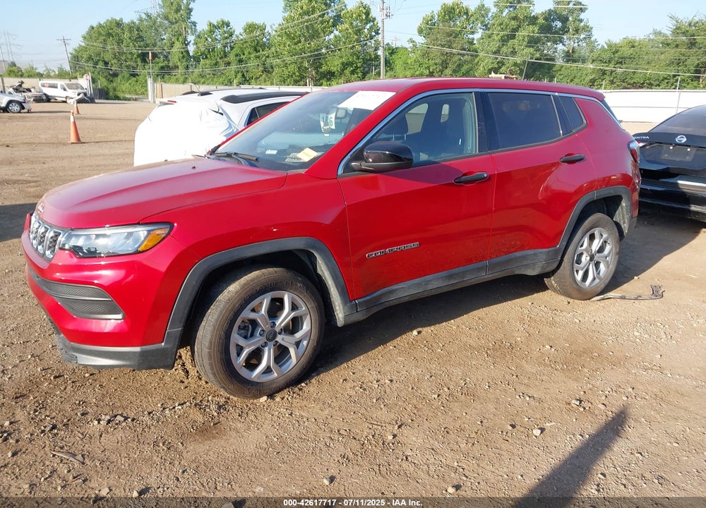 2025 JEEP COMPASS SPORT 4X4 VIN: 3C4NJDAN5ST503968