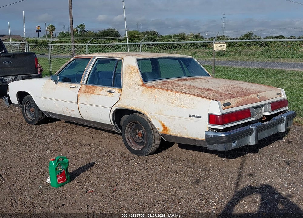 1984 BUICK LESABRE LIMITED VIN: 1G4AP69Y6EX433022