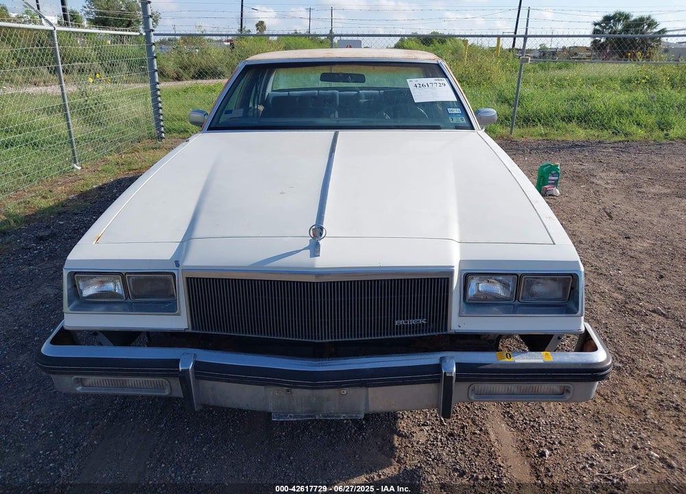 1984 BUICK LESABRE LIMITED VIN: 1G4AP69Y6EX433022