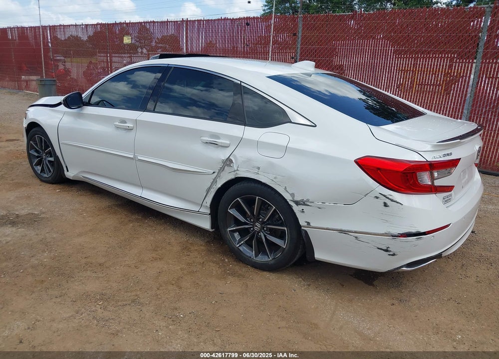 2021 HONDA ACCORD EX-L VIN: 1HGCV1F53MA099373