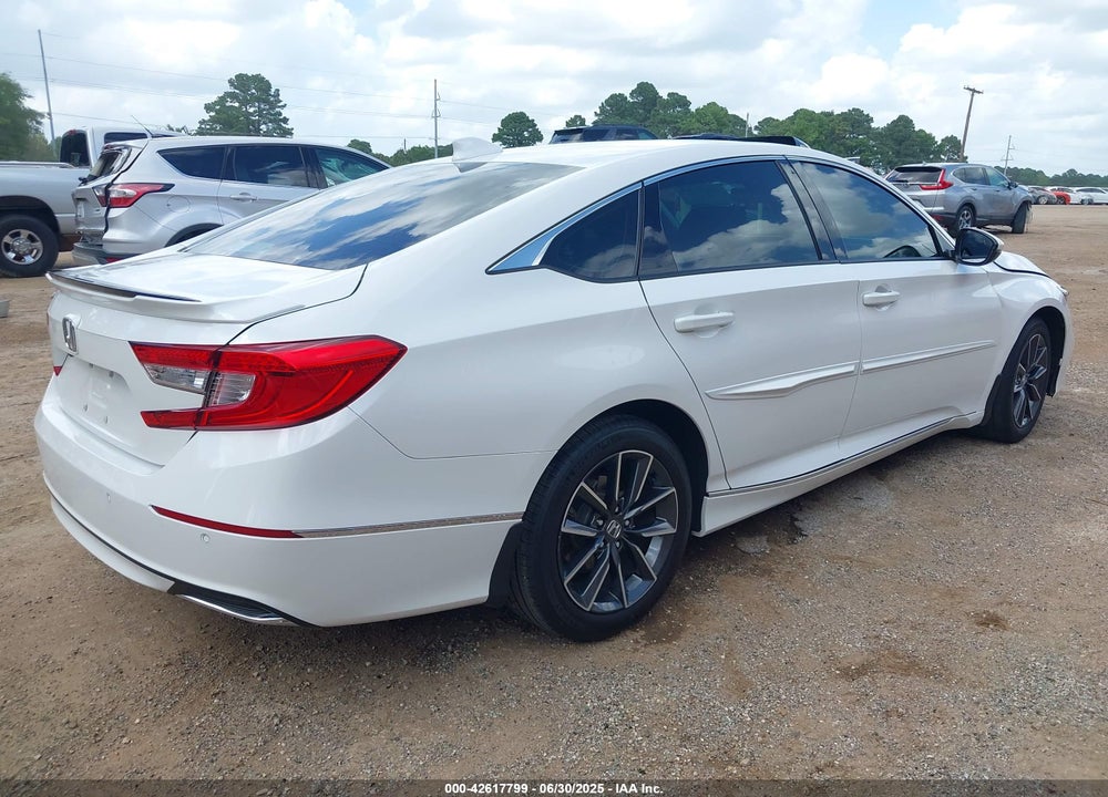 2021 HONDA ACCORD EX-L VIN: 1HGCV1F53MA099373