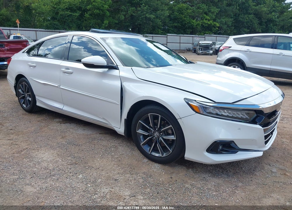 2021 HONDA ACCORD EX-L VIN: 1HGCV1F53MA099373