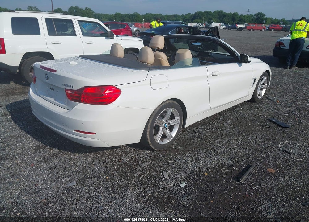 2015 BMW 4 SERIES VIN: WBA3V5C59FP753686