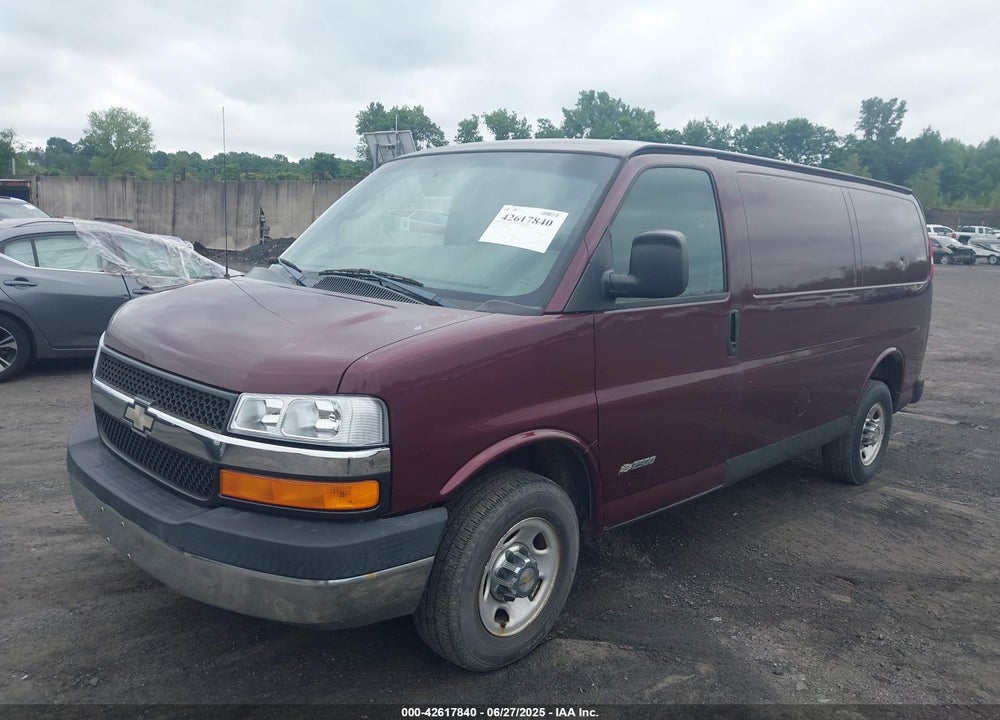 2004 CHEVROLET EXPRESS VIN: 1GCGG25V041204257