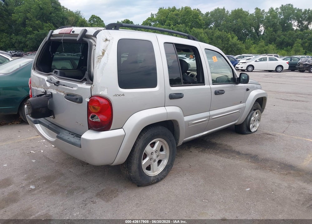 2002 JEEP LIBERTY LIMITED VIN: 1J4GL58K42W232295
