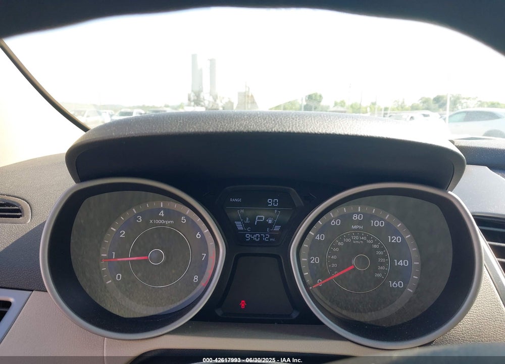 2015 HYUNDAI ELANTRA VIN: KMHDH4AE6FU457176
