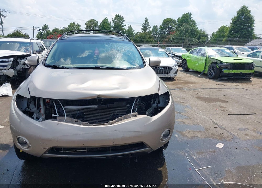 2010 NISSAN MURANO VIN: JN8AZ1MW3AW112034