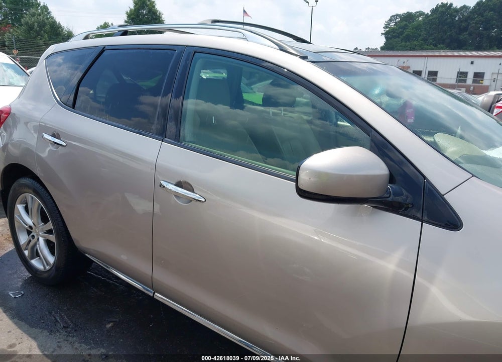 2010 NISSAN MURANO VIN: JN8AZ1MW3AW112034