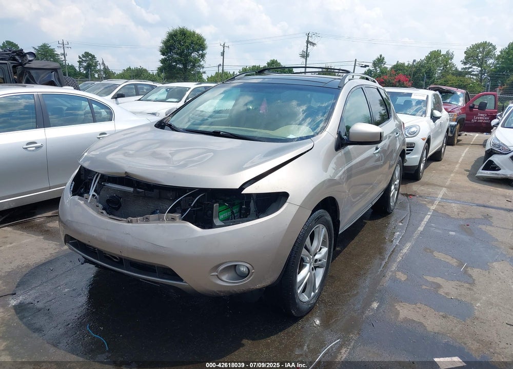 2010 NISSAN MURANO VIN: JN8AZ1MW3AW112034