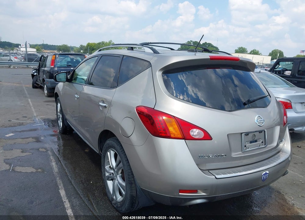 2010 NISSAN MURANO VIN: JN8AZ1MW3AW112034