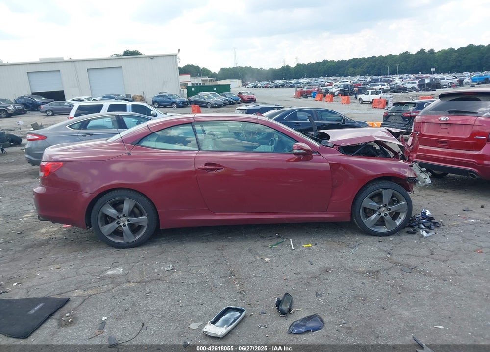 2010 LEXUS IS 250C VIN: JTHFF2C23A2504919