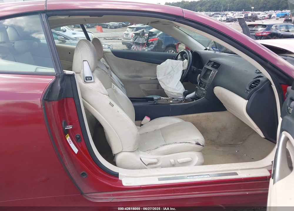 2010 LEXUS IS 250C VIN: JTHFF2C23A2504919