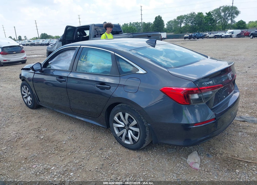 2022 HONDA CIVIC VIN: 2HGFE2F26NH532678
