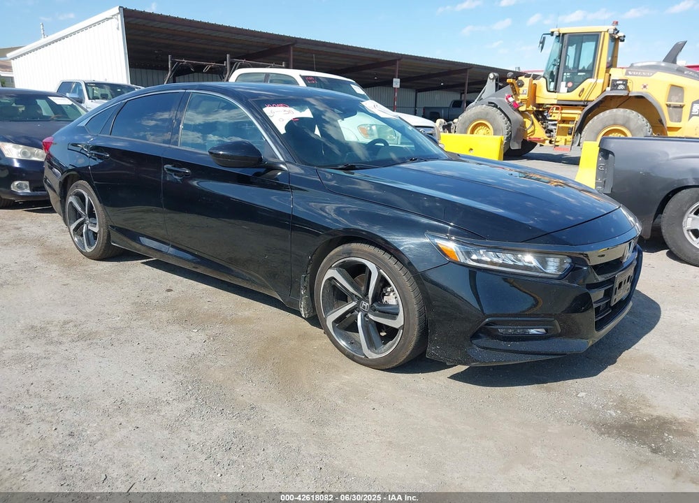 2018 HONDA ACCORD SPORT VIN: 1HGCV1F38JA051619