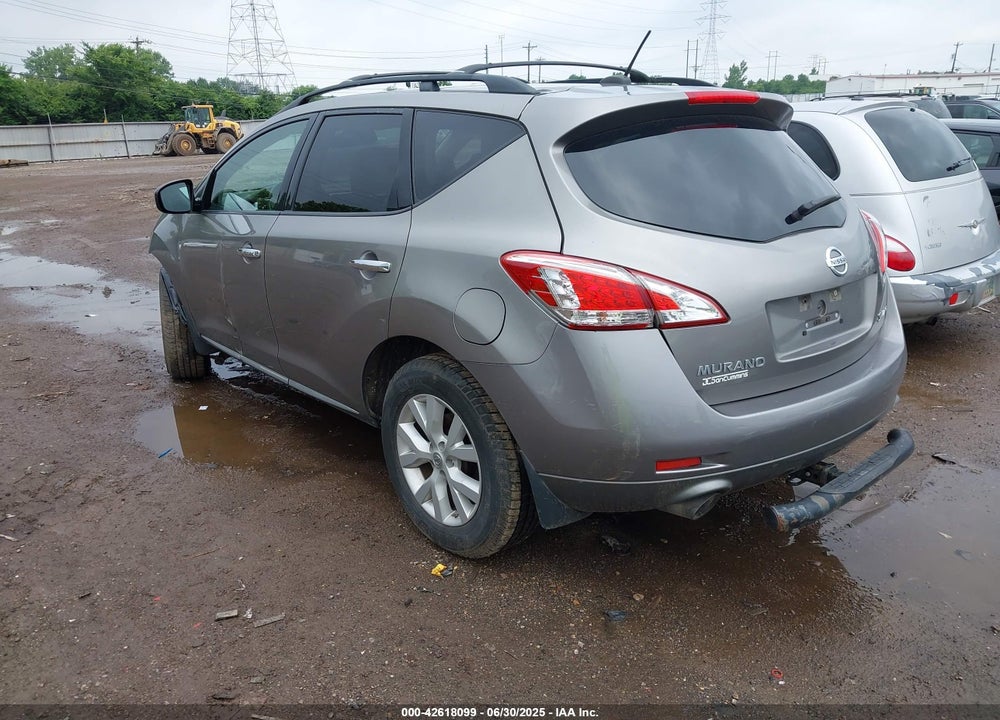 2011 NISSAN MURANO SL VIN: JN8AZ1MW3BW185180