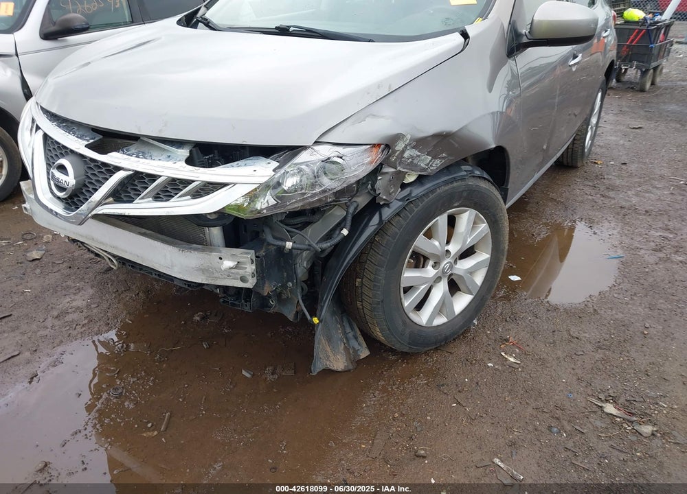 2011 NISSAN MURANO SL VIN: JN8AZ1MW3BW185180