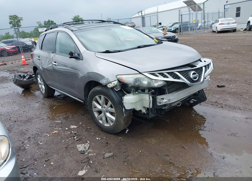 2011 NISSAN MURANO SL VIN: JN8AZ1MW3BW185180