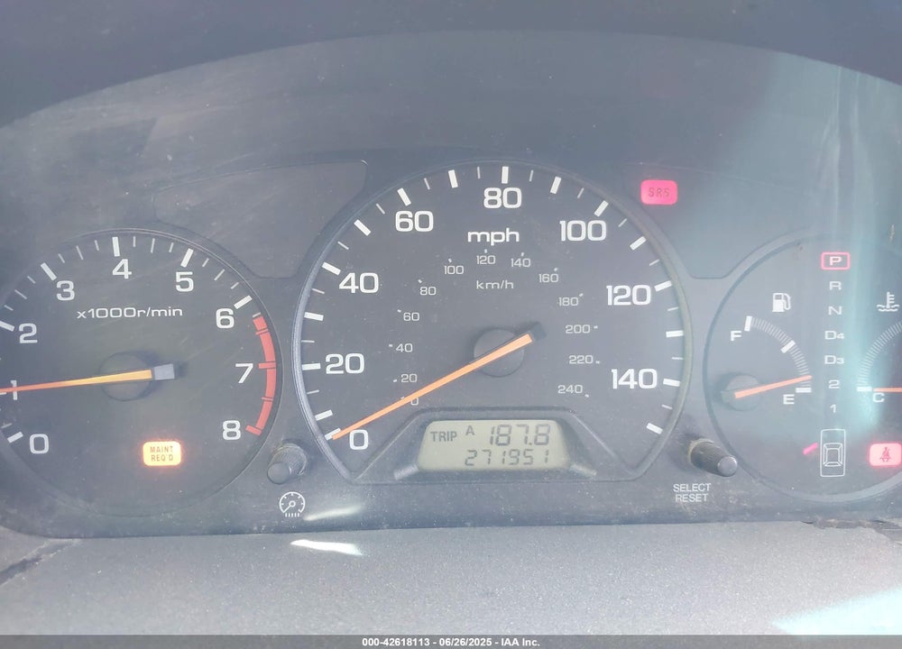 2002 HONDA ACCORD 2.3 SE VIN: JHMCG56742C018852