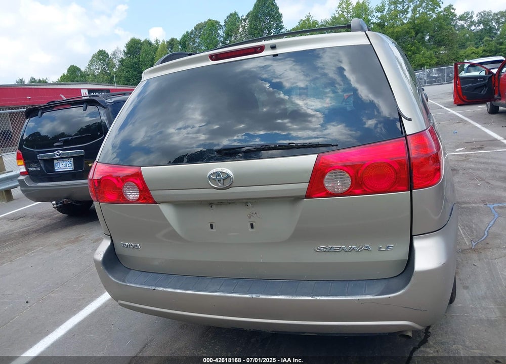 2007 TOYOTA SIENNA LE VIN: 5TDZK23C47S067162