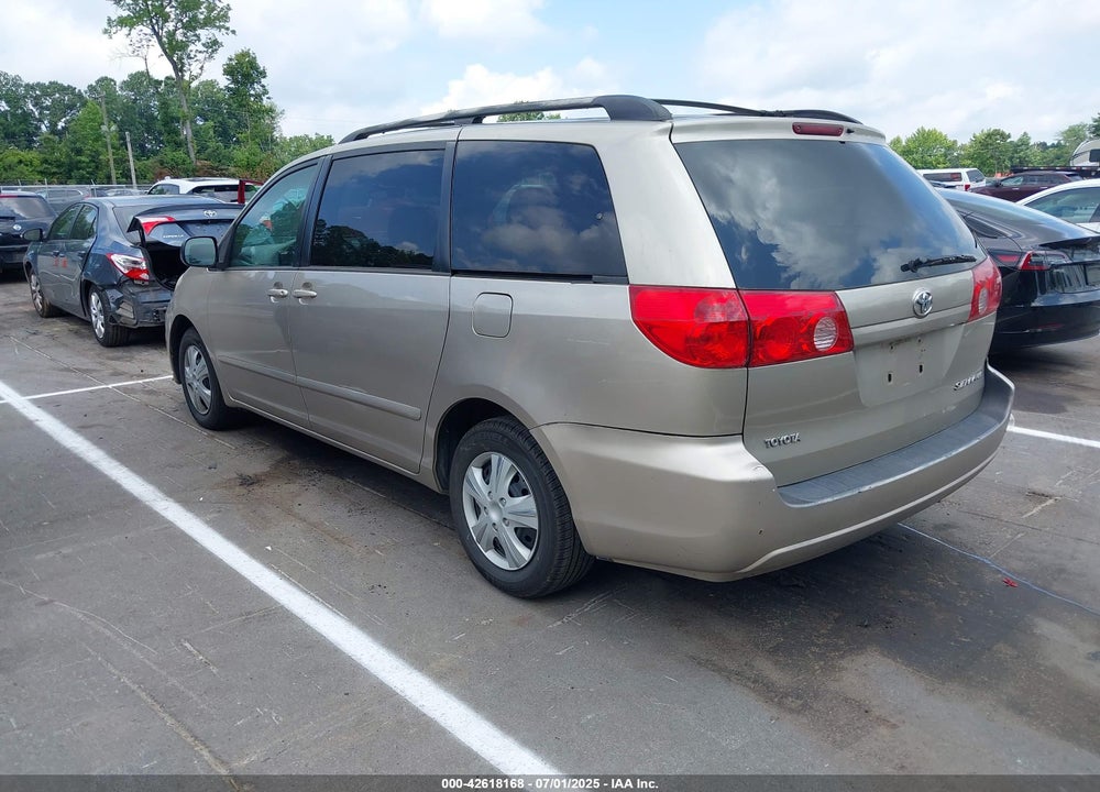 2007 TOYOTA SIENNA LE VIN: 5TDZK23C47S067162