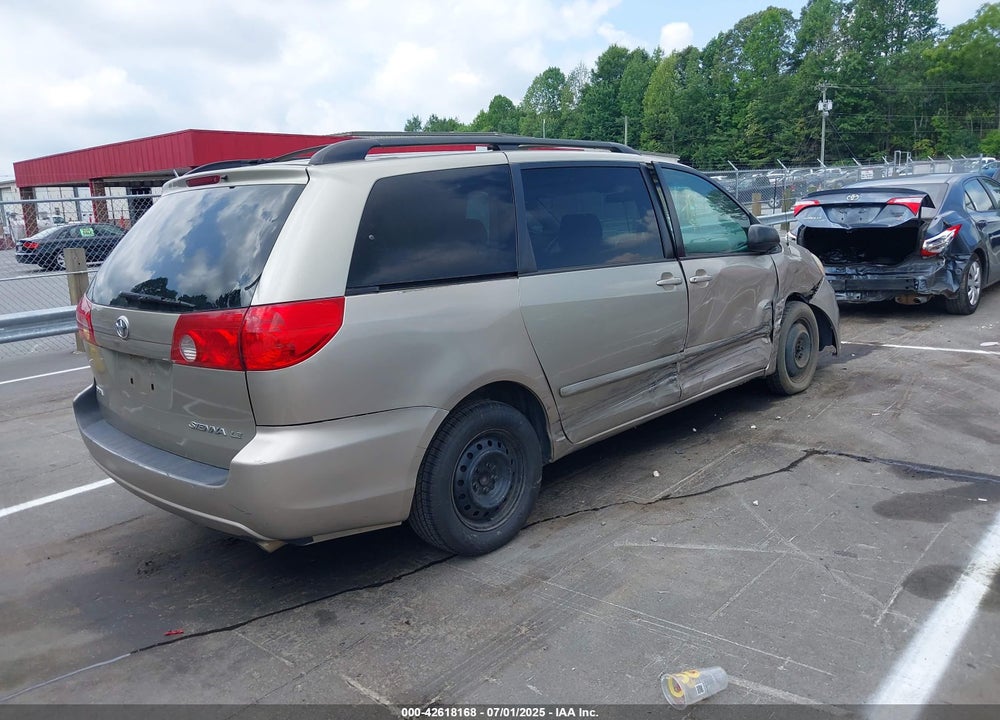 2007 TOYOTA SIENNA LE VIN: 5TDZK23C47S067162