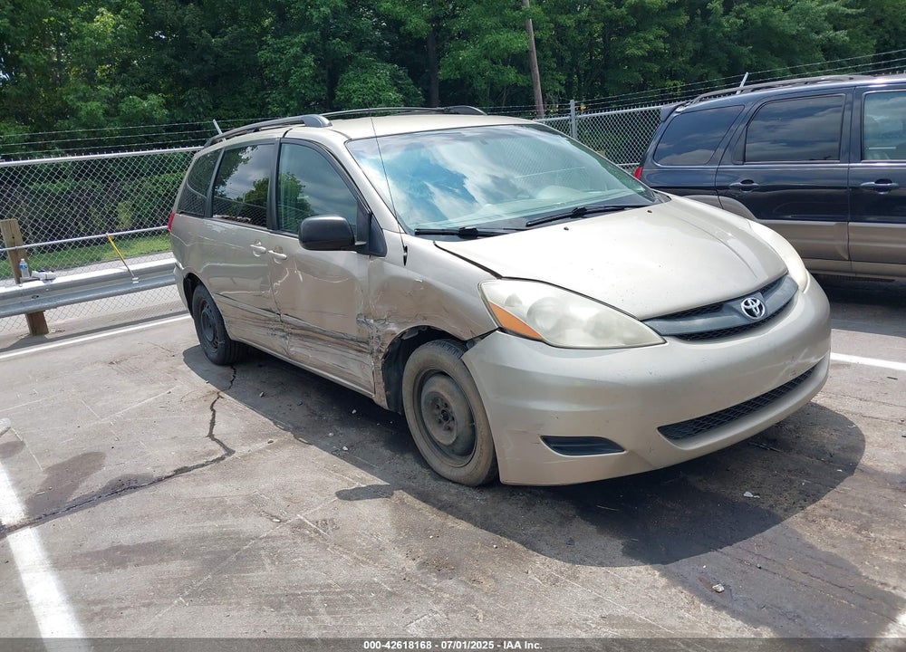 2007 TOYOTA SIENNA LE VIN: 5TDZK23C47S067162