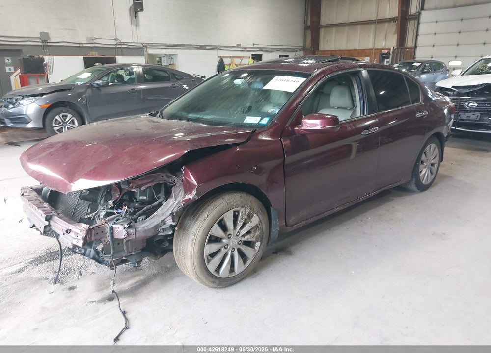 2013 HONDA ACCORD EX-L VIN: 1HGCR2F8XDA261732