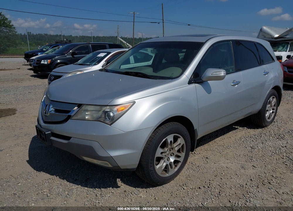 2008 ACURA MDX VIN: 2HNYD283X8H532889