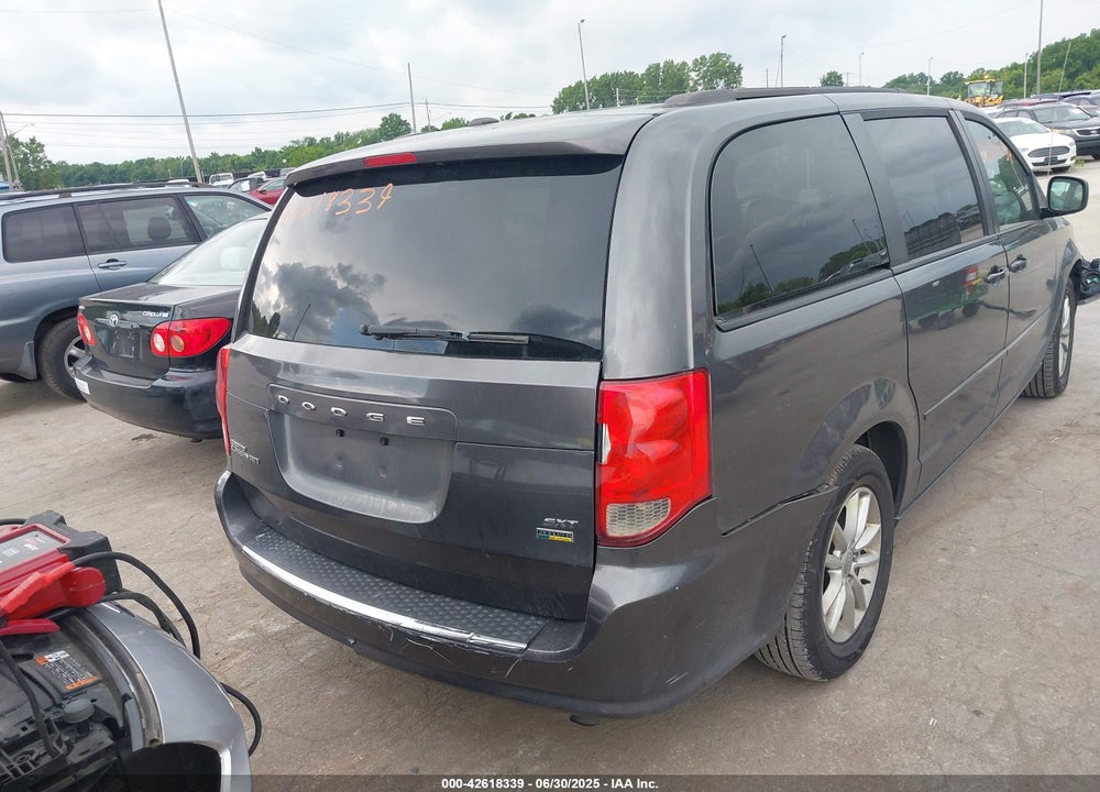 2016 DODGE GRAND CARAVAN SXT VIN: 2C4RDGCG3GR336934