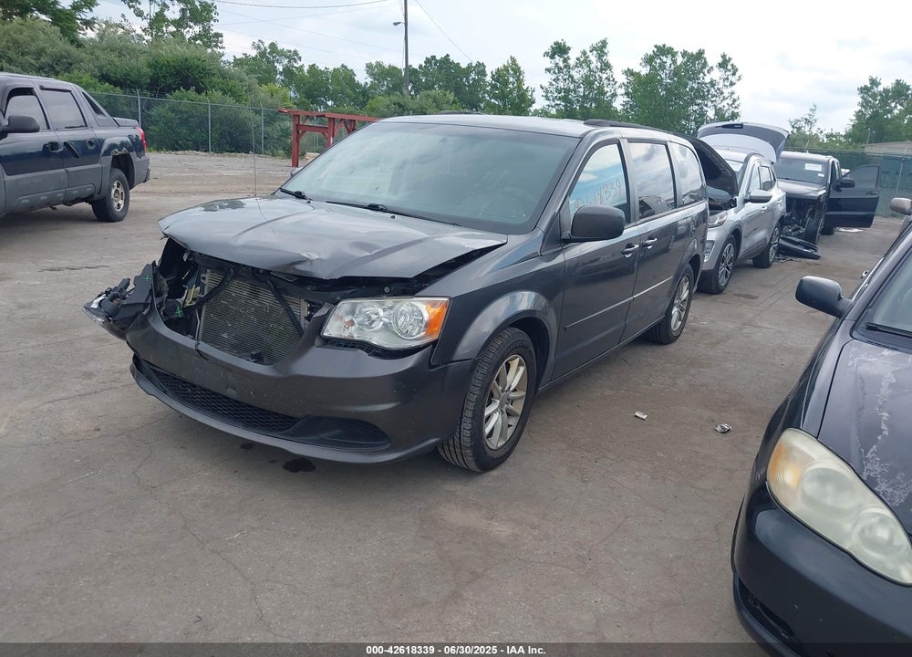 2016 DODGE GRAND CARAVAN SXT VIN: 2C4RDGCG3GR336934