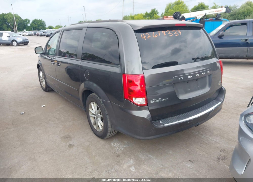 2016 DODGE GRAND CARAVAN SXT VIN: 2C4RDGCG3GR336934