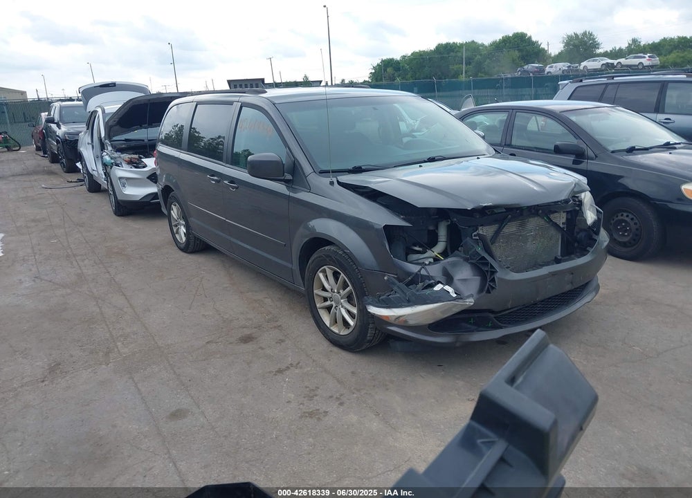 2016 DODGE GRAND CARAVAN SXT VIN: 2C4RDGCG3GR336934