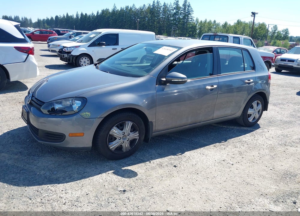 2012 VOLKSWAGEN GOLF VIN: WVWDB7AJ3CW147121