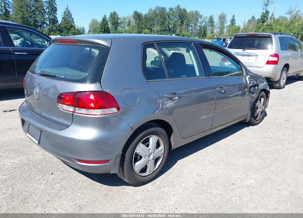 2012 VOLKSWAGEN GOLF VIN: WVWDB7AJ3CW147121