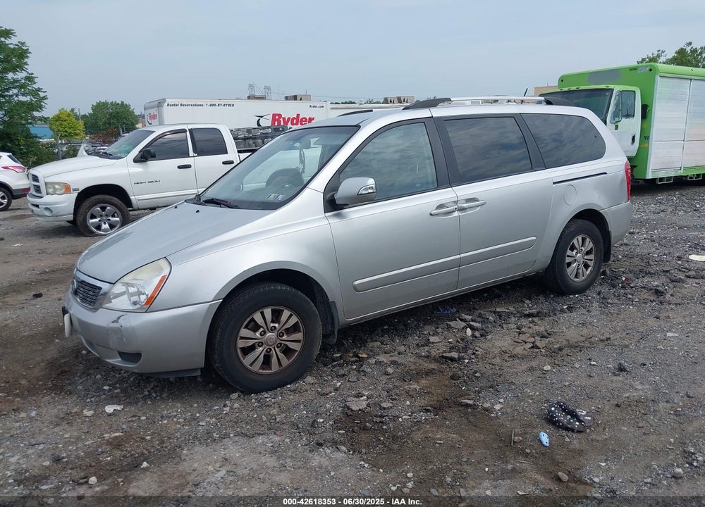 2012 KIA SEDONA LX VIN: KNDMG4C76C6436981
