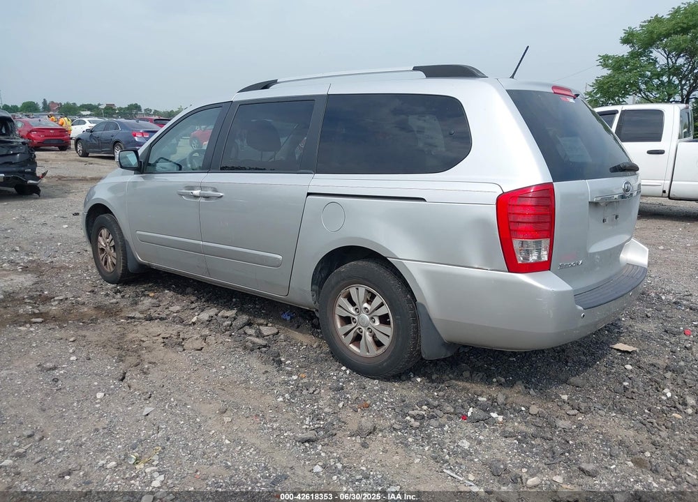 2012 KIA SEDONA LX VIN: KNDMG4C76C6436981