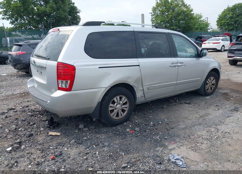 2012 KIA SEDONA LX VIN: KNDMG4C76C6436981
