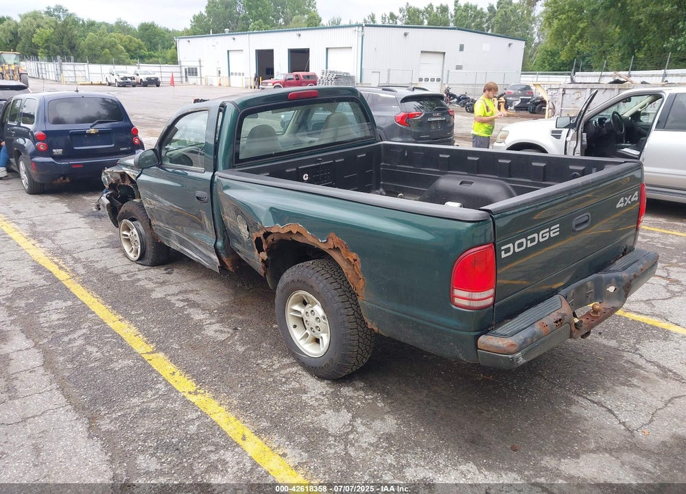 2002 DODGE DAKOTA VIN: 1B7GG16X42S572717
