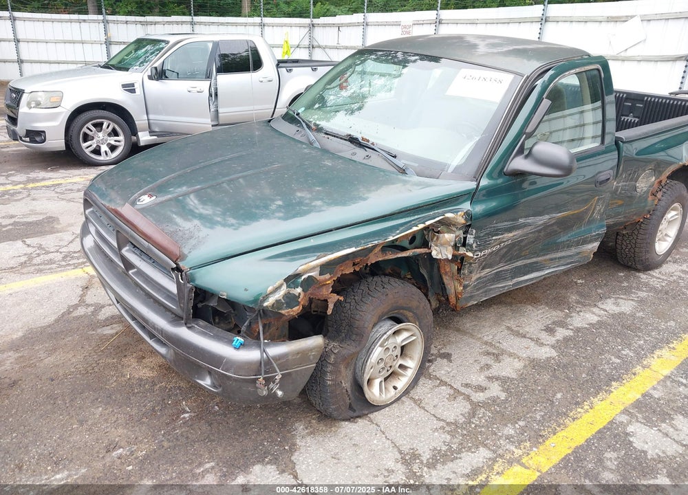 2002 DODGE DAKOTA VIN: 1B7GG16X42S572717