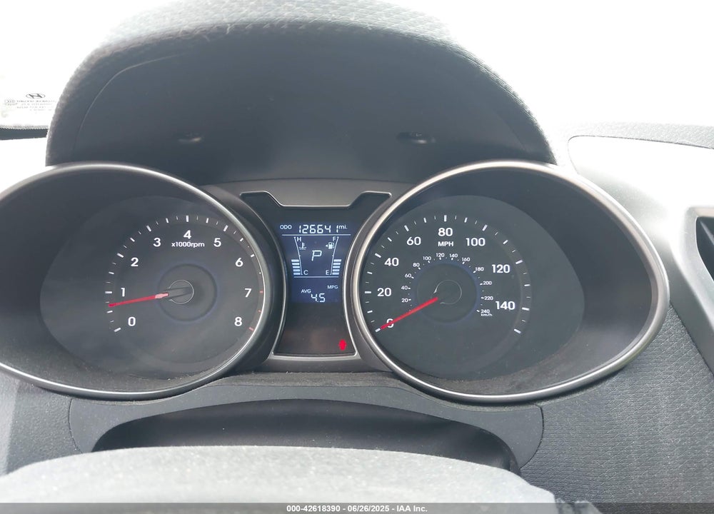 2013 HYUNDAI VELOSTER VIN: KMHTC6AD0DU145090