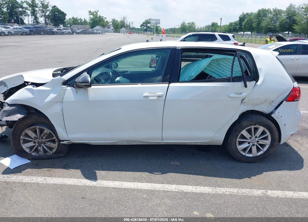 2015 VOLKSWAGEN GOLF TSI S 4-DOOR VIN: 3VW217AU8FM012478