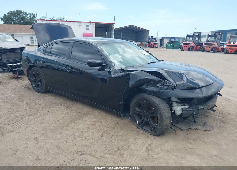 2019 DODGE CHARGER SXT RWD VIN: 2C3CDXBG2KH704661