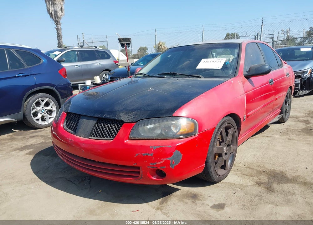 2004 NISSAN SENTRA SE-R SPEC V VIN: 3N1AB51D54L471974