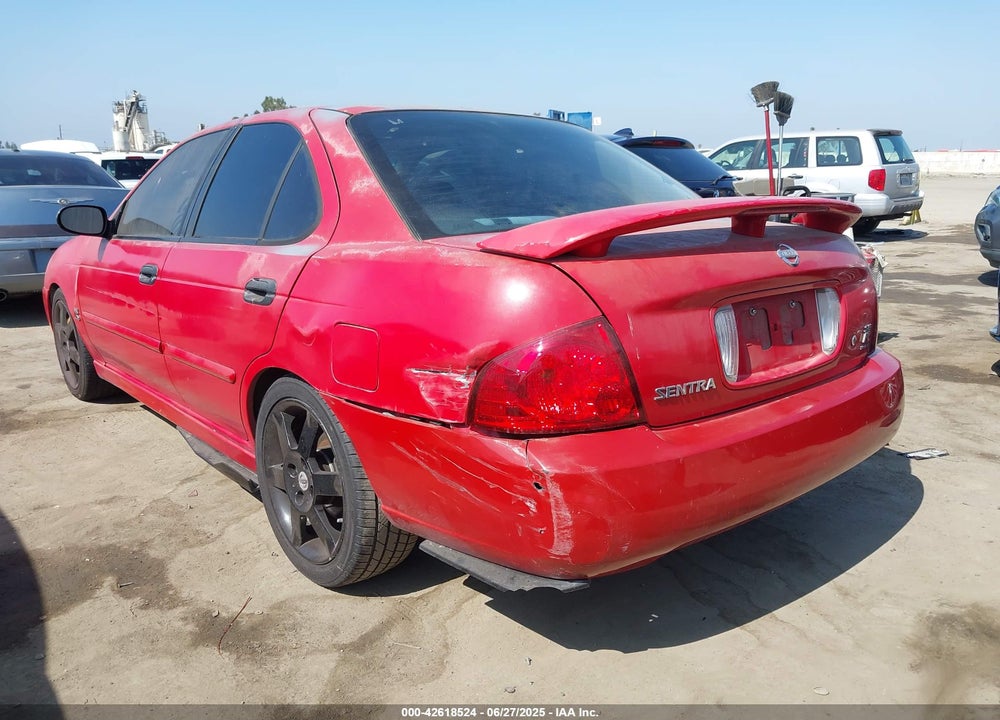 2004 NISSAN SENTRA SE-R SPEC V VIN: 3N1AB51D54L471974