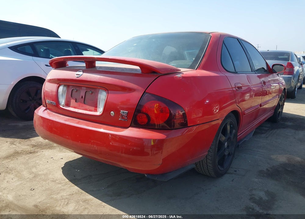 2004 NISSAN SENTRA SE-R SPEC V VIN: 3N1AB51D54L471974